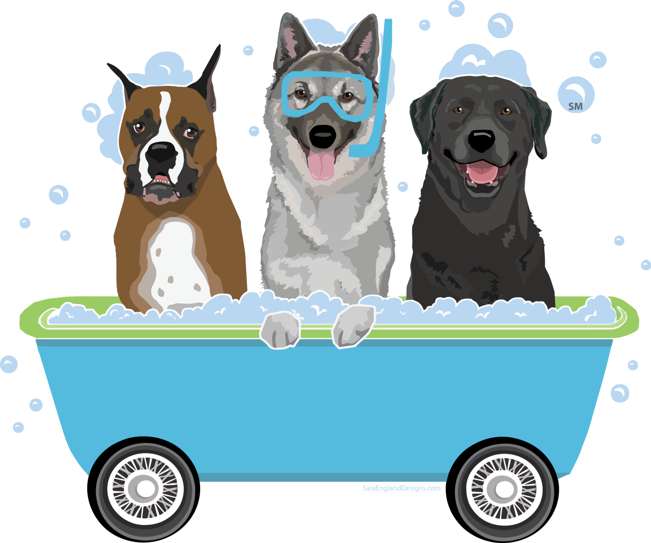 Ashley's Waggin' Wheels Mobile Pet Grooming | Let the Groomer Come to You!